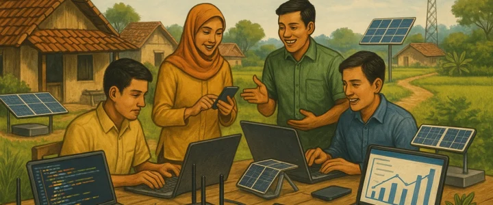 Startup Desa yang Bersaing Global